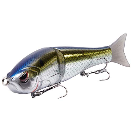 SwimShad Glide Baits Jointed Swimbait Bass Pike Salmon Trout Muskie Fishing Lure