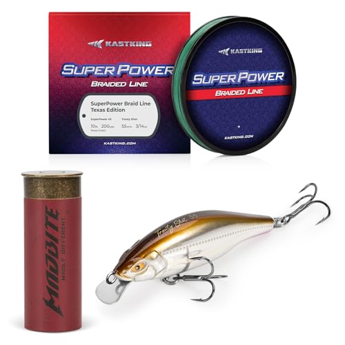 Superpower Braided Fishing Line and Lure Kit