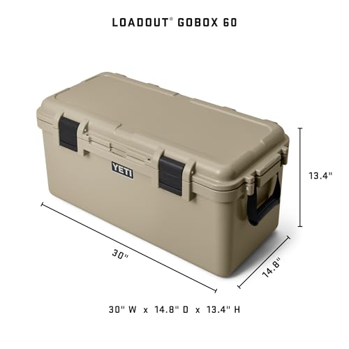 LoadOut GoBox 1 Divided Waterproof Cargo Case (Olive / GoBox 1)