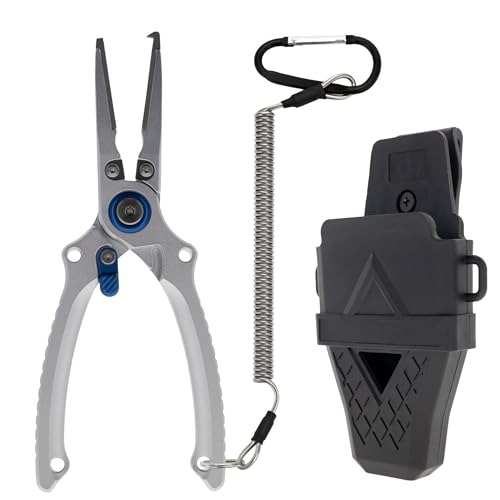 Aluminum Fishing Pliers with Tungsten Carbide Cutters