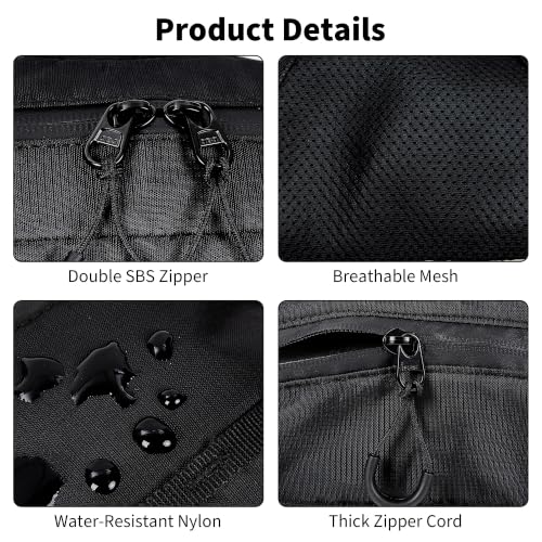 RFID Blocking Fanny Packs for Women and Men Waterproof Crossbody Waist Pack