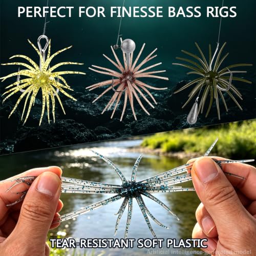 Bass Fishing Lures (A-30PCS Mix 2.36in)