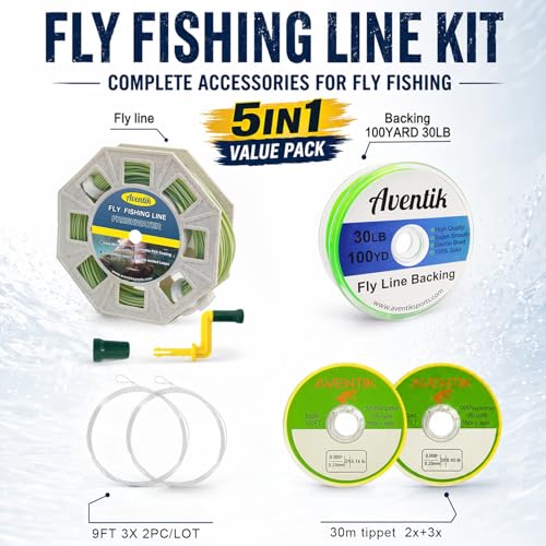 ProWeight WF Floating Fly Line with Welded Loops (Grassgreen combo / 7F)