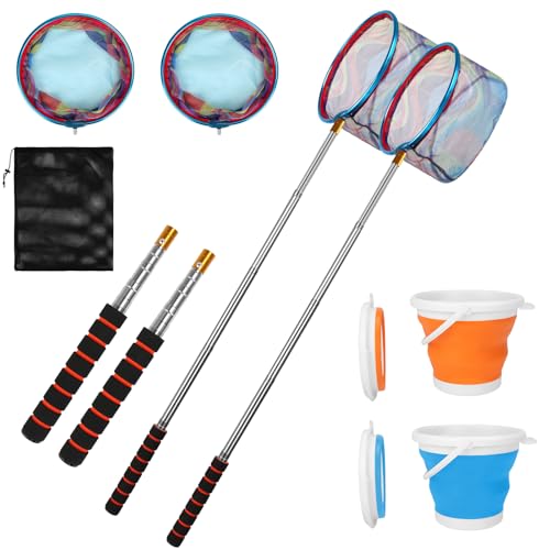 Kids Fishing Net (Orange Blue)