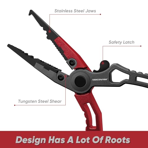 Fish Lip Gripper Pliers (Red)