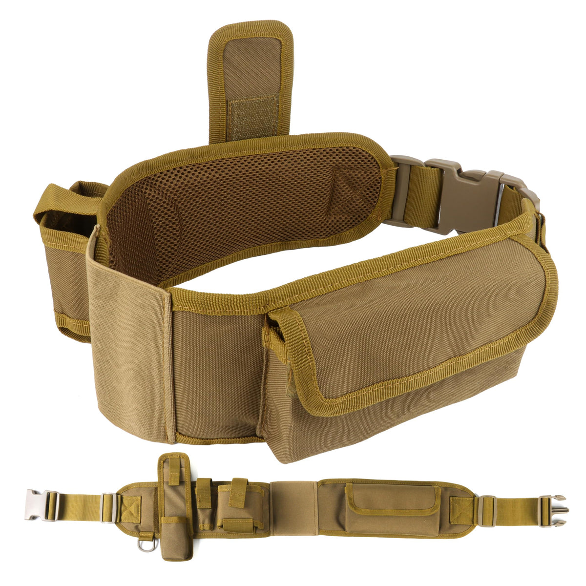 Lightweight Utility Waist Pack (Khaki，1)