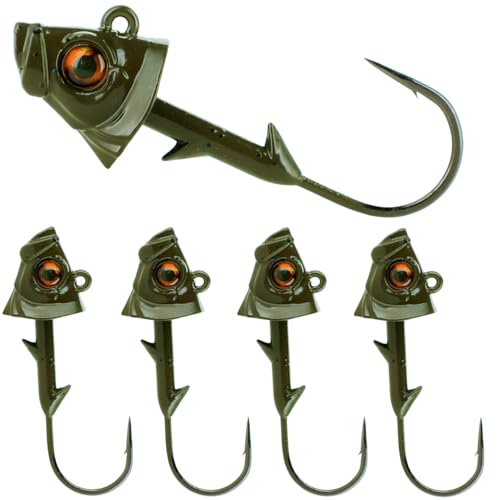 Tungsten Fish Head Jig Heads