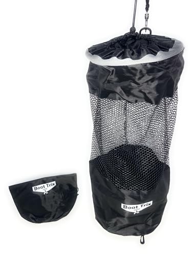 Boat Trash Bag Can Reuseable Washable Mesh and Nylon