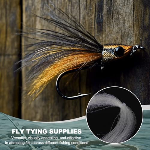 Crystal Flash Fly Fishing Line (White)