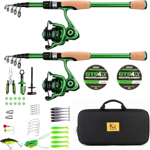 Telescopic Fishing Rod Reel Combo
