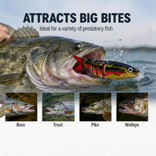 Multi Jointed Swimbait Hard Lure