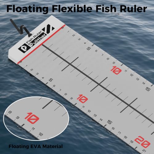 40in Floating Fish Ruler (Gray)