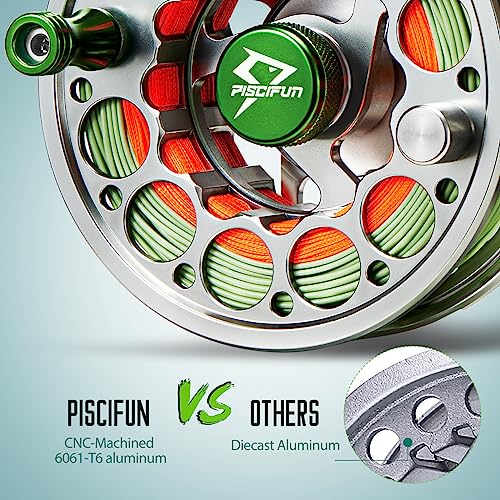 Sword Fly Fishing Reel (Gunmetal-With Line / 5/6wt)