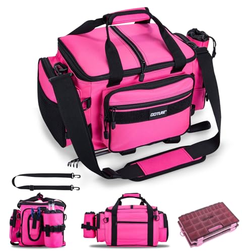 Fishing Tackle Bag with Tackle Boxes