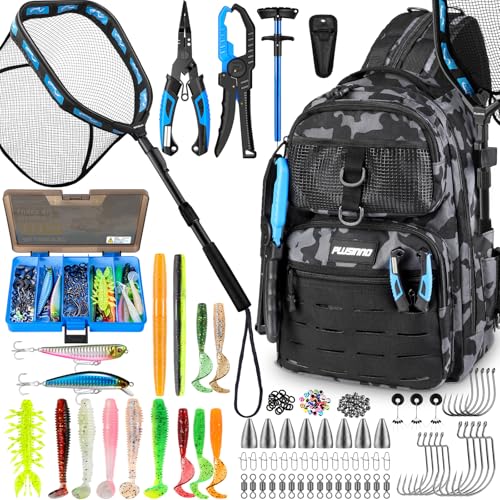 Fishing Backpack with Fishing Gear