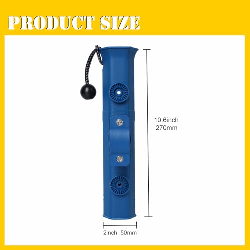 Bike Fishing Rod Holder for Bike Frame Mount (Navy Blue)
