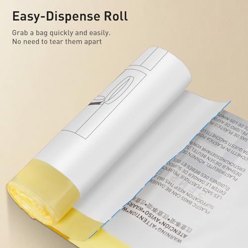 Easy Dispense Trash Bags