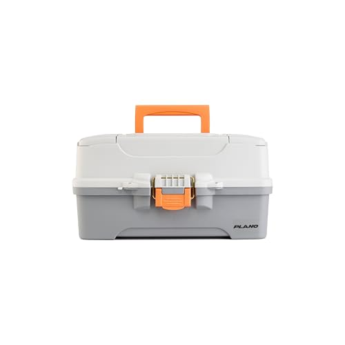 Three Tray Tackle Box (Light Grey/Dark Grey / Three-Tray / Three-Tray)
