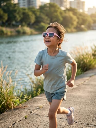 DRIFT Kids Sports Sunglasses for Boys Girls Ages 4