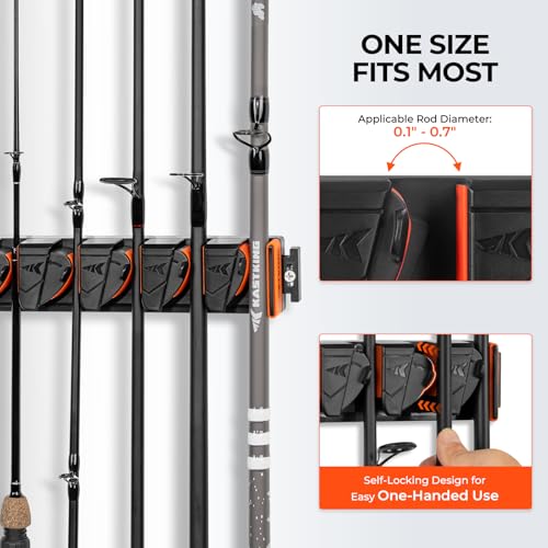 Vertical Fishing Rod Holder (V9-2 Pack)