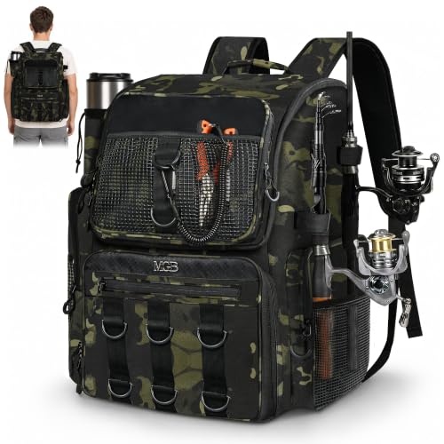 Fishing Backpack (Green+Black)