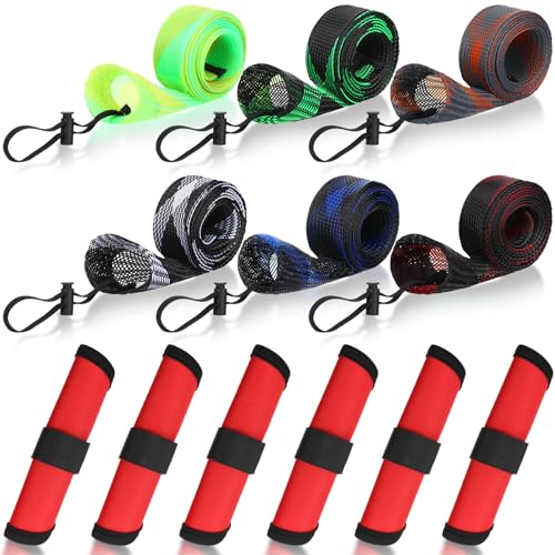 Fishing Rod Sleeves and Lure Wraps for Rods Poles