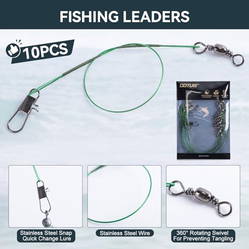 2 Pack Fishing Rod and Reel Combo with 900D Carrier Bag (C2 / 8 FT)