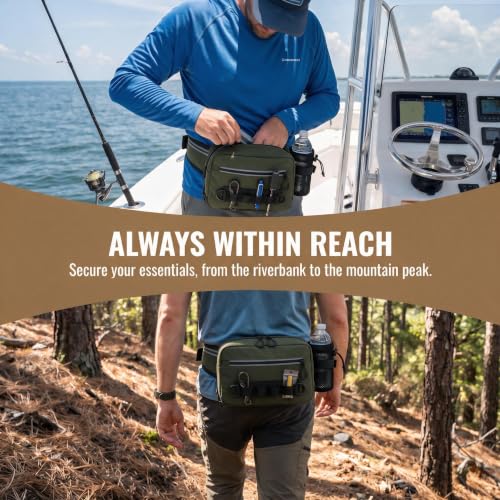 Fishing Waist Pack (green)