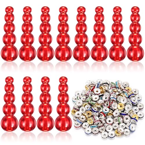 160 Pcs Fishing Beads 12 Pcs Stacked Fishing Beads