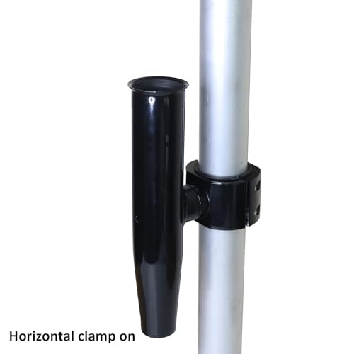 2 PCS T Top Rod Holder Single Aluminum clamp on fit 1.5"