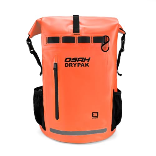 Waterproof Dry Bag Backpack 25L (Orange / 35L)