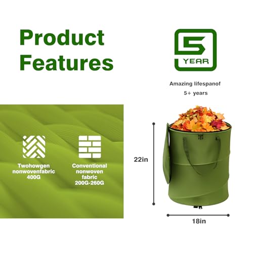 24 Gallons Collapsible Trash Can (24jl-1p)