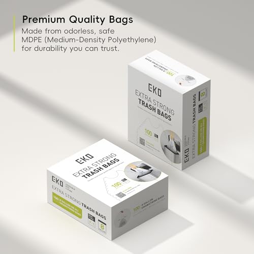 Easy Dispense Roll 100 Count Extra (100 Count (Pack of 1) / 8 Gallon Bags/Code F-1 Ultra Strong)