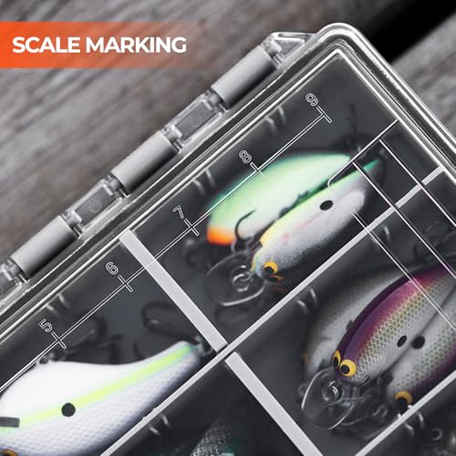 HyperSeal Waterproof Tackle Box (3700(2 Pack) / Black)