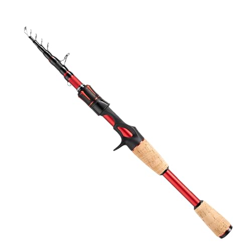 XPEDITE LITE Portable Telescopic Fishing Rods & Combo (6'-M-Fast / Rod- Casting)