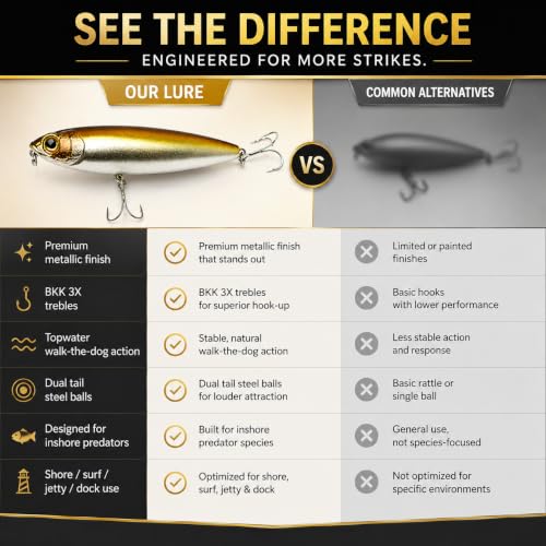Pencil Bait Fishing Lure (A1-1PCS/0.63OZ-4")