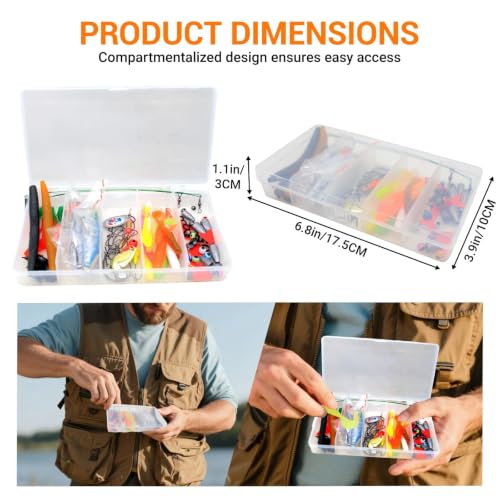 Fishing Lure Kit 99pcs Tackle Box Multi (99pcs)