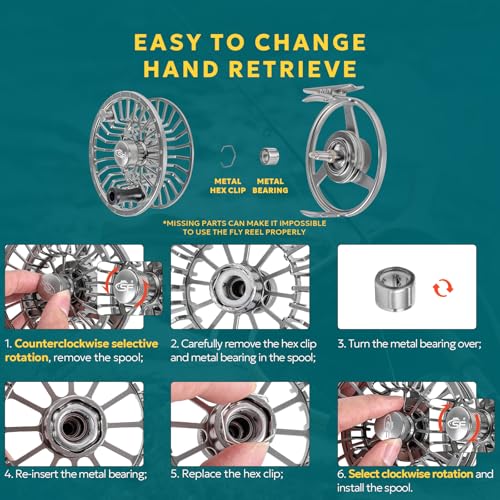 Premium SF005 Fly Fishing Reel Aircraft