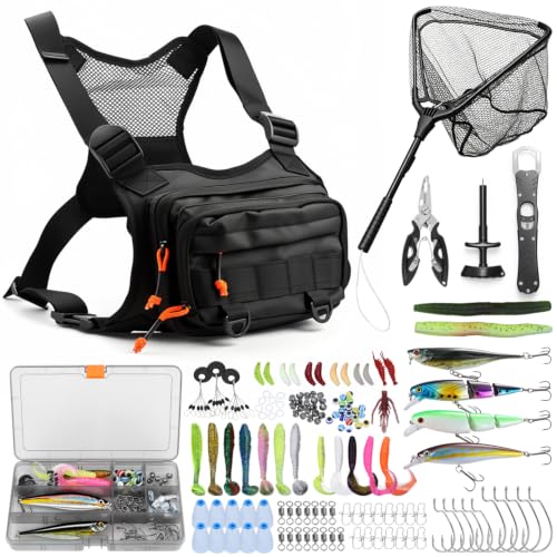 Fishing Chest Pack Vest Bag w