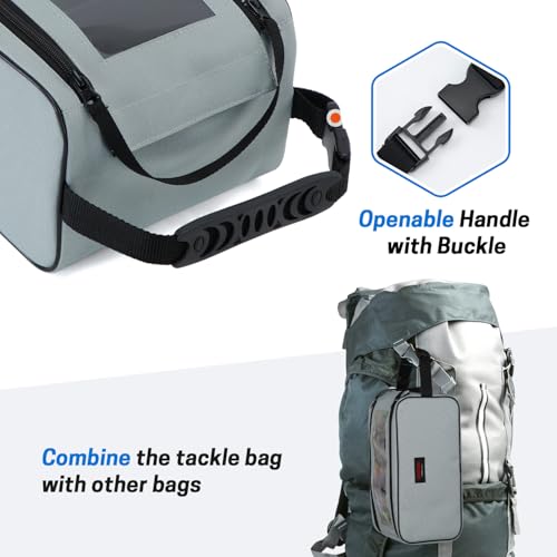 Fishing Tackle Bag (Gray)