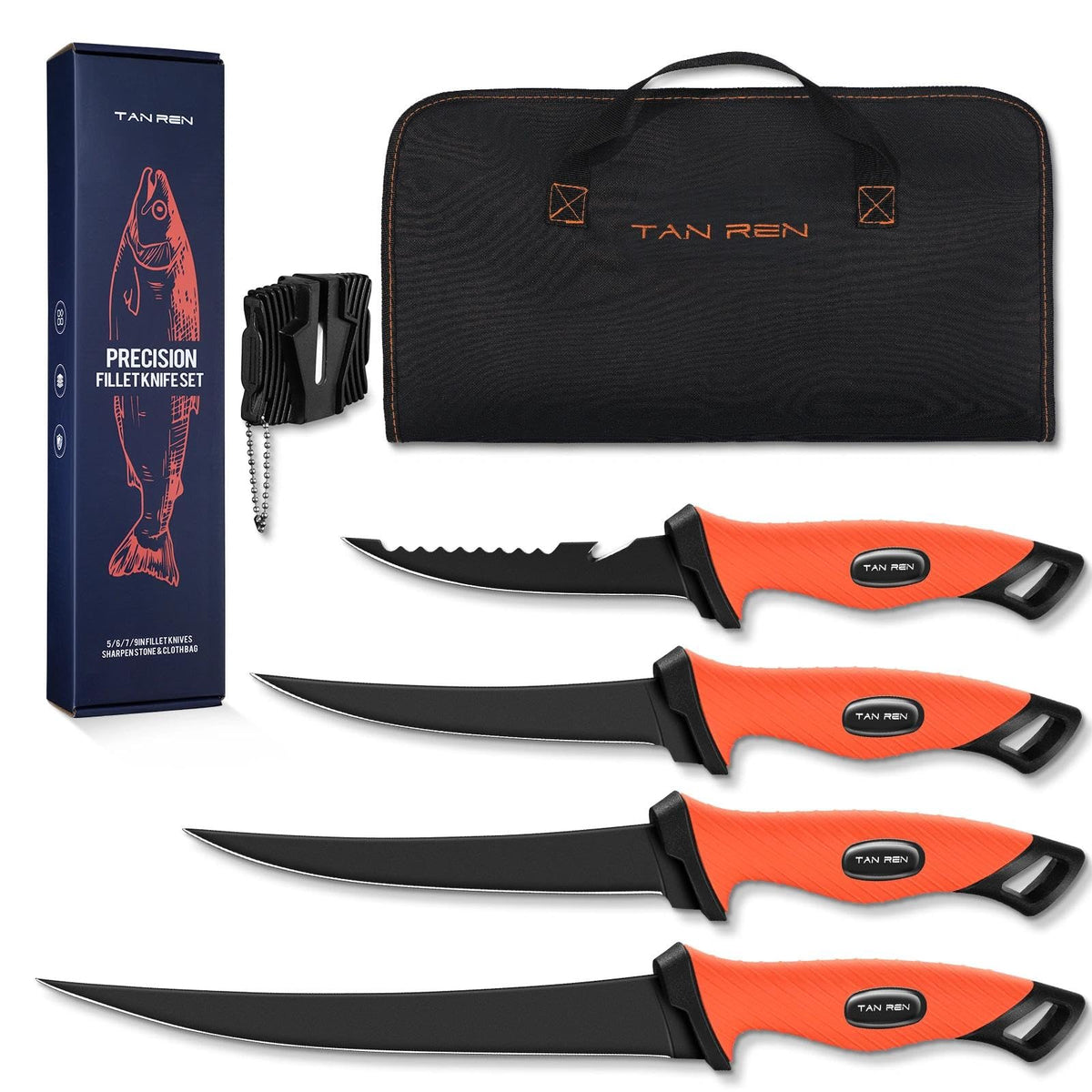 5 PCS Fish Filet Knife Set (5-Piece Set)