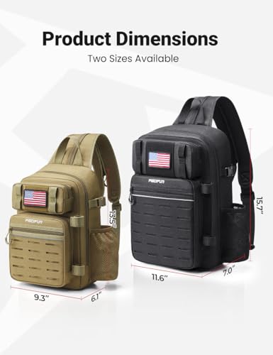 Fishing Backpack Tackle Bag (Double Shoulder - Khaki / Standard)