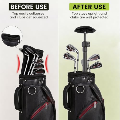 Golf Travel Bag Support Rod (black / 60inch)