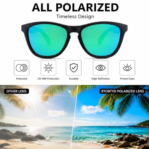 Polarized Sunglasses for Women and Men