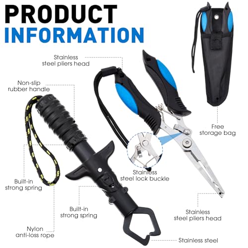 10 Pcs Fishing Tool Kit