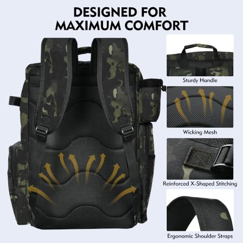 Fishing Backpack (Green+Black)
