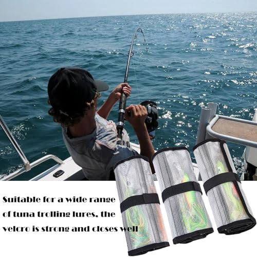 Roll Up Fishing Lure Wraps Set