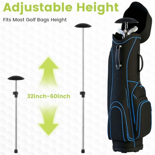 Golf Travel Bag Support Rod (Silver / 40inch)