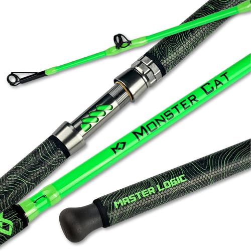 Monster Catfish Casting Rod (Green / ["Catfish Rod 7'-1pc-Medium Heavy"])