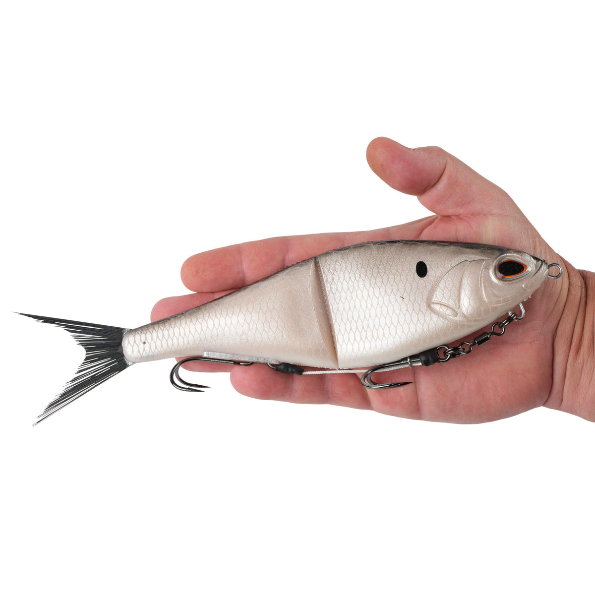 PowerBait Chop Block Fishing Soft Bait (Burnt Bone / 10 in - 4 1/5 oz)